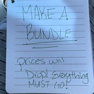 Make a bundle prices will drop